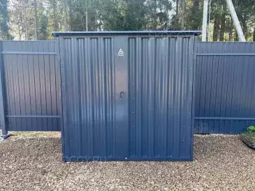 Хозблок для хранения инвентаря и хозяйственных принадлежностей в графитовом цвете в дер. Медведково, Дмитровский г.о, МО